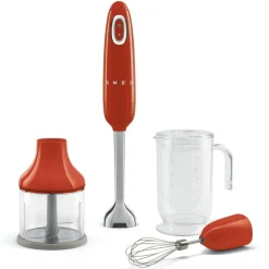 Smeg Stavmixers-Stavmixer Med Tillbehör, Vit