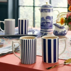 Spode Kaffekoppar-Steccato Mugg 34 cl, Narrow Stripe