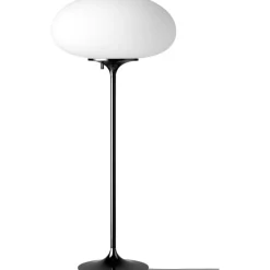 GUBI Bordslampor-Stemlite Bordslampa H42, Black Chrome EU