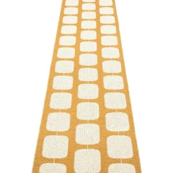 Sten Matta 70x300 cm, Ochre / Vanilla