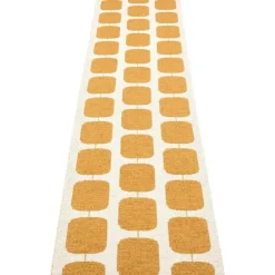 Sten Matta 70x300 cm, Ochre / Vanilla