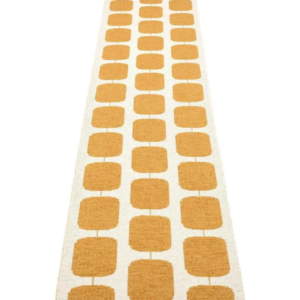 Sten Matta 70x300 cm, Ochre / Vanilla