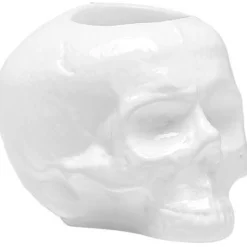 Kosta Boda Ljuslyktor-Still Life Skull Ljuslykta, Svart