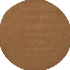 Ferm Living Ullmattor-Stille Tufted Matta Ø240 cm, Toffee