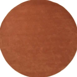 Ferm Living Ullmattor-Stille Tufted Matta Ø240 cm, Toffee