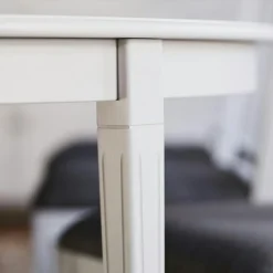 Englesson Matbord Och Barbord-Stockholm 2.0 Matbord Ø114 Inkl 3 Ilägg, Whitewash