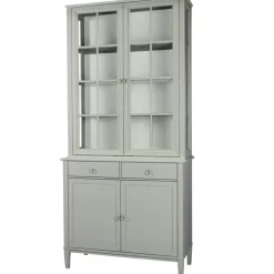 Englesson Skåp & Vitrinskåp-Stockholm 2.0 Vitrin Överskåp 99x34x124, Whitewash