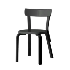 Artek Stolar-Stol 69, Vit/Björk