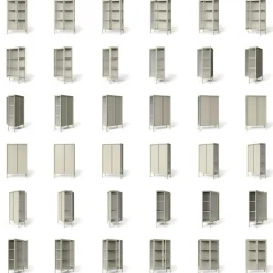 Department Skåp & Vitrinskåp-Store Skåp 90x150 cm, Pebble Grey