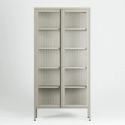 Store Skåp 90x180 cm, Pebble Grey