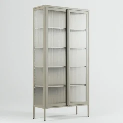 Store Skåp 90x180 cm, Pebble Grey