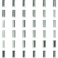 Department Skåp & Vitrinskåp-Store Skåp 50x150 cm, Slate Grey