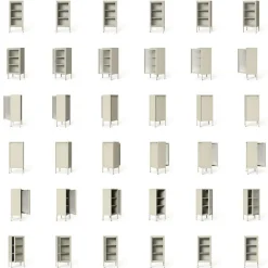 Department Skåp & Vitrinskåp-Store Skåp 50x110 cm, Slate Grey