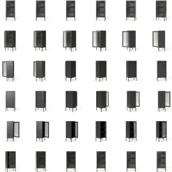 Department Skåp & Vitrinskåp-Store Skåp 50x110 cm, Slate Grey