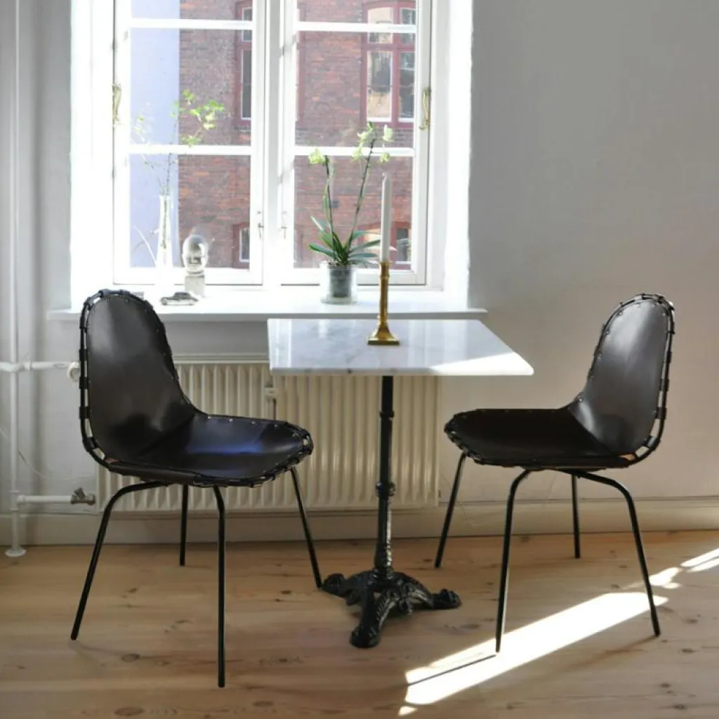 OX Denmarq Stolar-Stretch Stol, Konjak läder