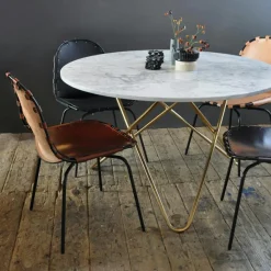 OX Denmarq Stolar-Stretch Stol, Konjak läder