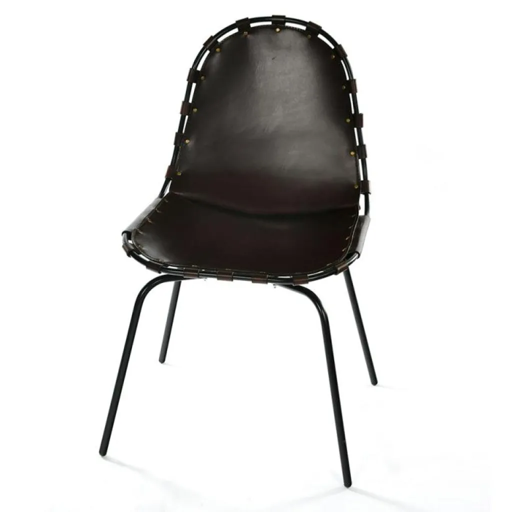 OX Denmarq Stolar-Stretch Stol, Konjak läder