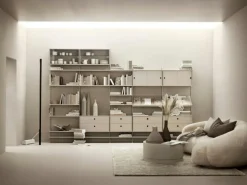 String Modulära Hyllsystem-Gavel Golv 30x85 cm 1-pack, Mörkgrå