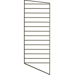 String Modulära Hyllsystem-Gavel Golv 30x85 cm 1-pack, Mörkgrå