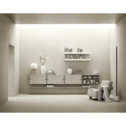 String Modulära Hyllsystem-Gavel 30x75 cm 1-pack, Mörkgrå