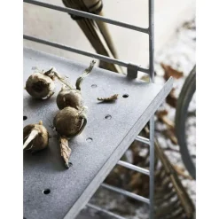 String Modulära Hyllsystem-Gavlar Golv 30x85 cm 2-pack, Mörkgrå