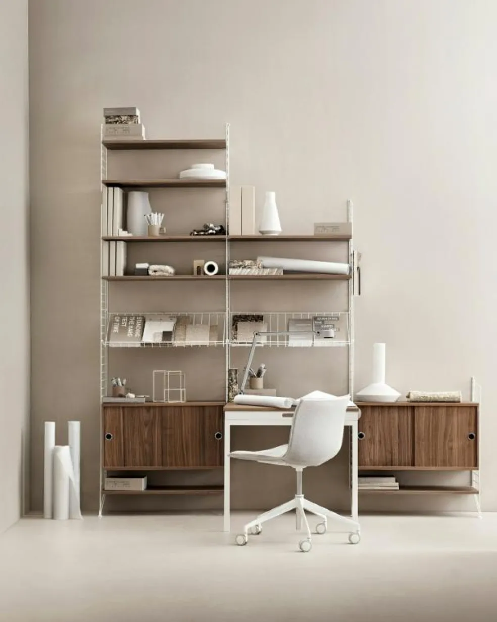 String Gavlar 20x75 cm 2-pack, Mörkgrå