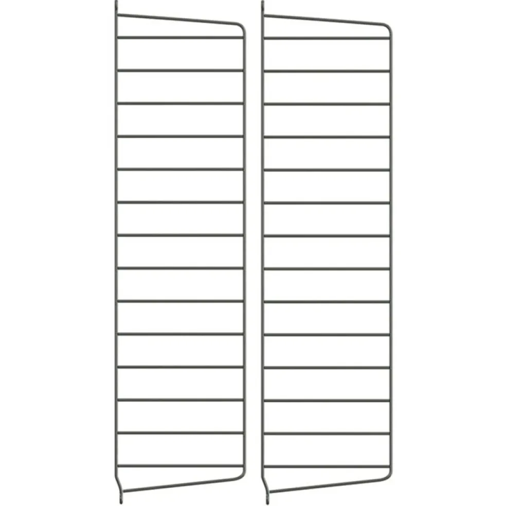 String Gavlar 20x75 cm 2-pack, Mörkgrå