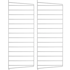 String Gavlar 30x75 cm 2-pack, Vit