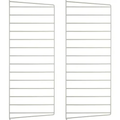 String Gavlar 30x75 cm 2-pack, Vit