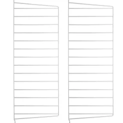 String Gavlar 30x75 cm 2-pack, Vit