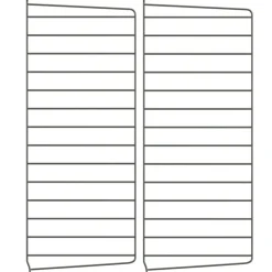 String Gavlar 30x75 cm 2-pack, Vit