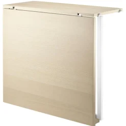 String Modulära Hyllsystem|Skrivbord-Hopfällbart Bord, Vit / Valnöt