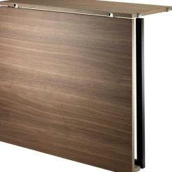 String Modulära Hyllsystem|Skrivbord-Hopfällbart Bord, Vit / Valnöt