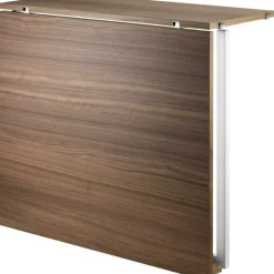 String Modulära Hyllsystem|Skrivbord-Hopfällbart Bord, Vit / Valnöt