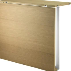 String Modulära Hyllsystem|Skrivbord-Hopfällbart Bord, Vit / Valnöt