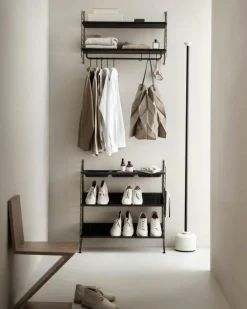 String Modulära Hyllsystem-Hylla Kombination S Hall, Beige