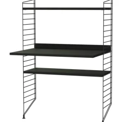 String Hylla Kombination H Arbetsplats, Beige