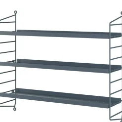 String Hylla Metall, Sergelgrå