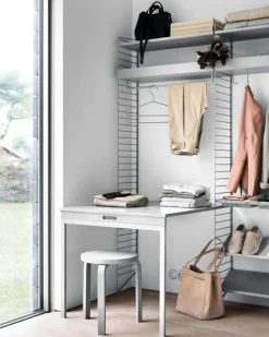 String Modulära Hyllsystem-Hyllplan 3-pack 78x20 cm, Mörkgrå