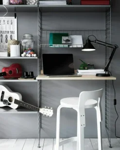 String Modulära Hyllsystem-Hyllplan 3-pack 78x20 cm, Mörkgrå