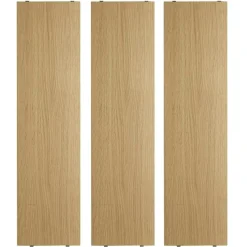 String Modulära Hyllsystem-Hyllplan 3-pack 78x20 cm, Mörkgrå