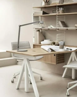 String Modulära Hyllsystem-Hyllplan 3-pack 78x20 cm, Mörkgrå