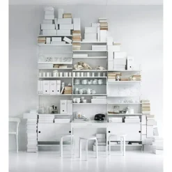 String Modulära Hyllsystem-Hyllplan 3-pack 78x20 cm, Mörkgrå