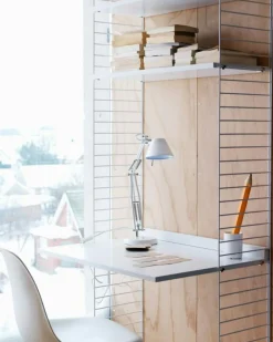 String Modulära Hyllsystem-Hyllplan 3-pack 78x20 cm, Mörkgrå