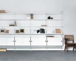 String Modulära Hyllsystem-Hyllplan 3-pack 78x20 cm, Mörkgrå