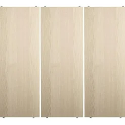 String Modulära Hyllsystem-Hyllplan 3-pack 78x20 cm, Mörkgrå