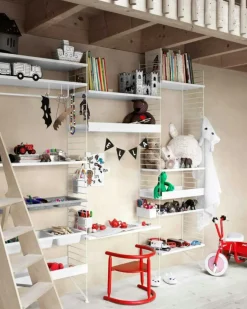 String Modulära Hyllsystem-Hyllplan 3-pack 78x20 cm, Mörkgrå