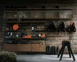 String Modulära Hyllsystem-Hyllplan 3-pack 78x20 cm, Mörkgrå