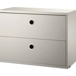 String Lådhurts 78x30 cm, Mörkgrå