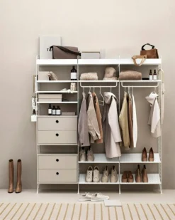 String Lådhurts 78x30 cm, Mörkgrå